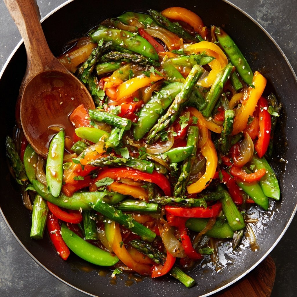 Spring Vegetable Stir Fry