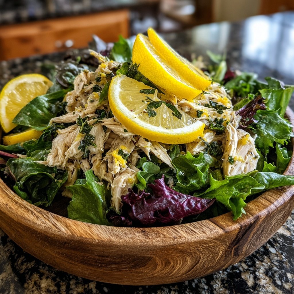 Lemon Herb Chicken Salad