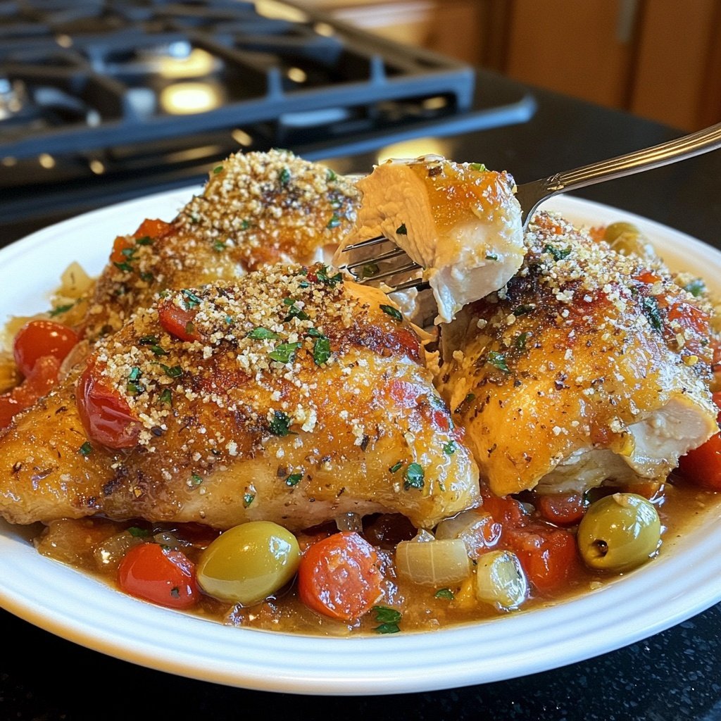 Chicken Provençal