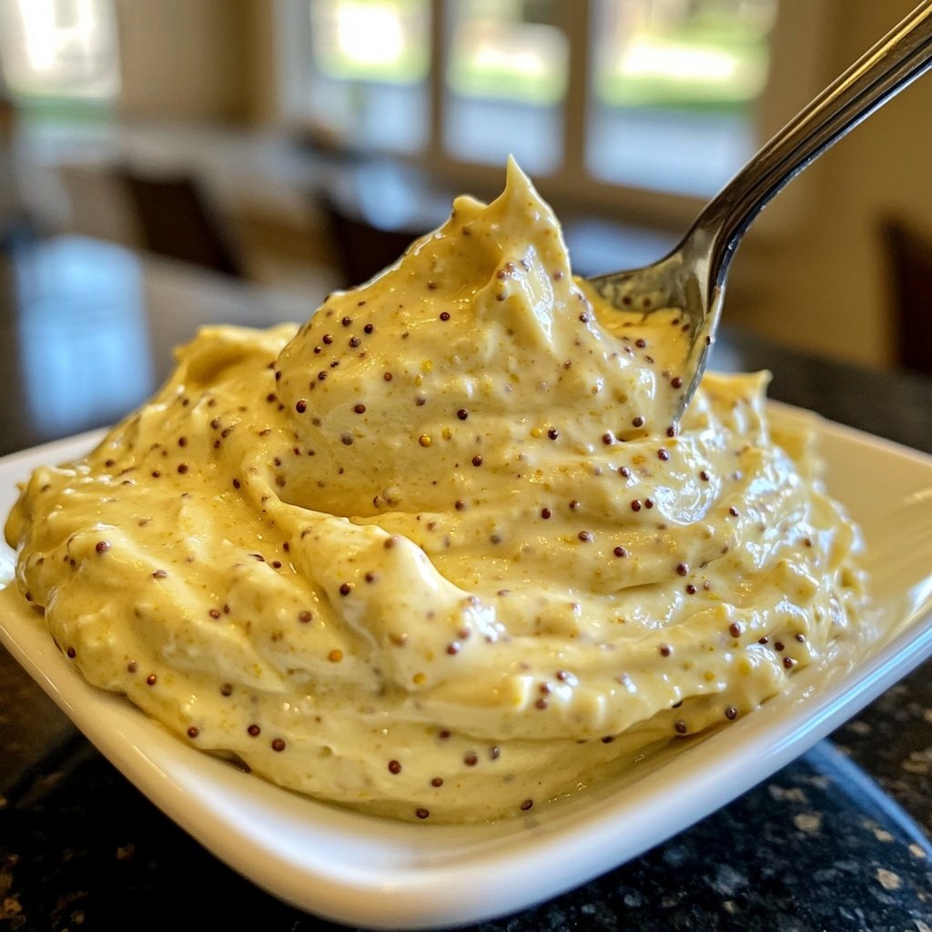 Mustard Seed Crunchy Homemade Mayonnaise