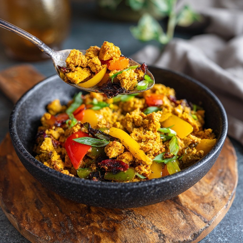 High Protein Tofu Hash