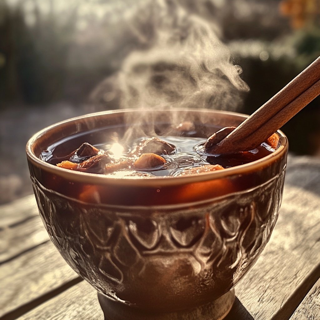 Hot Mulled Glühwein Punch