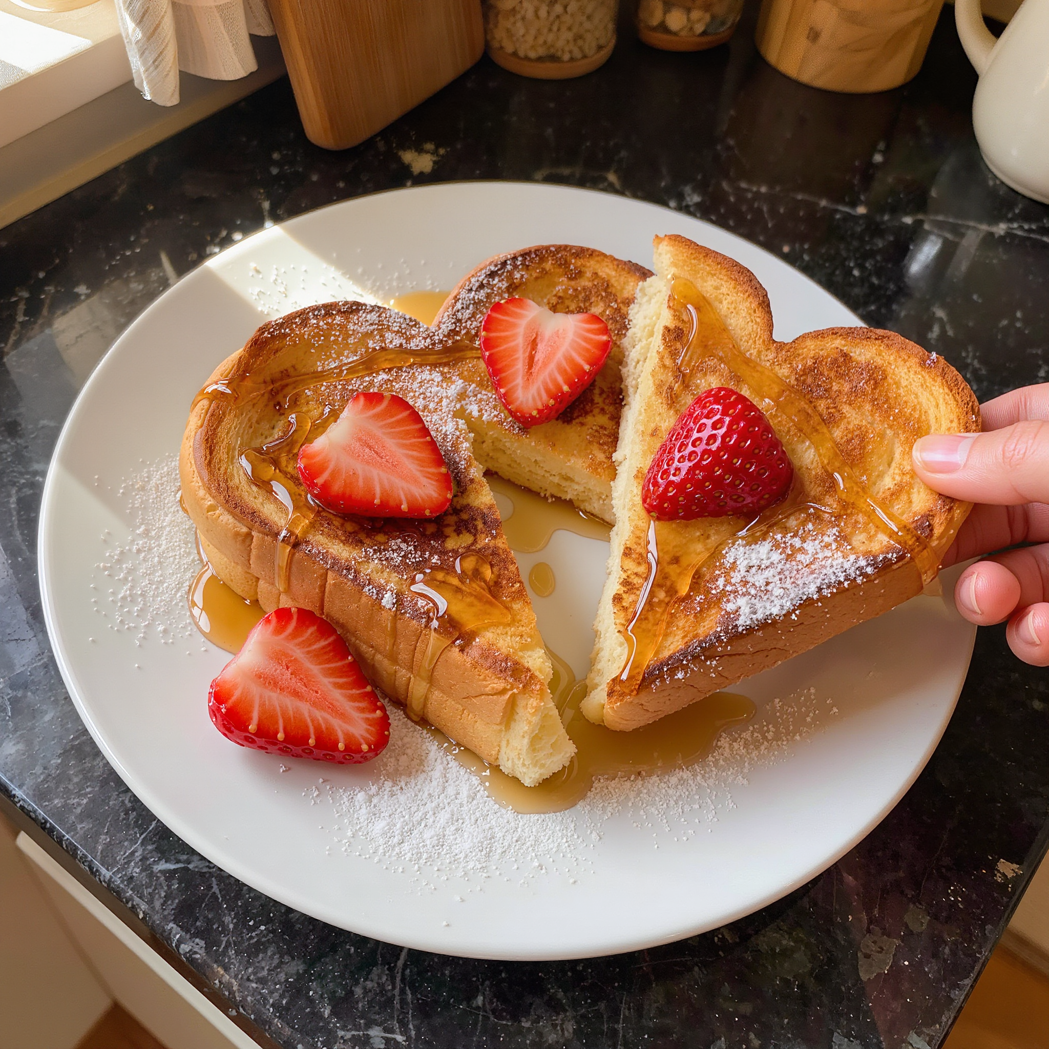Love-Inspired French Toast Stacks