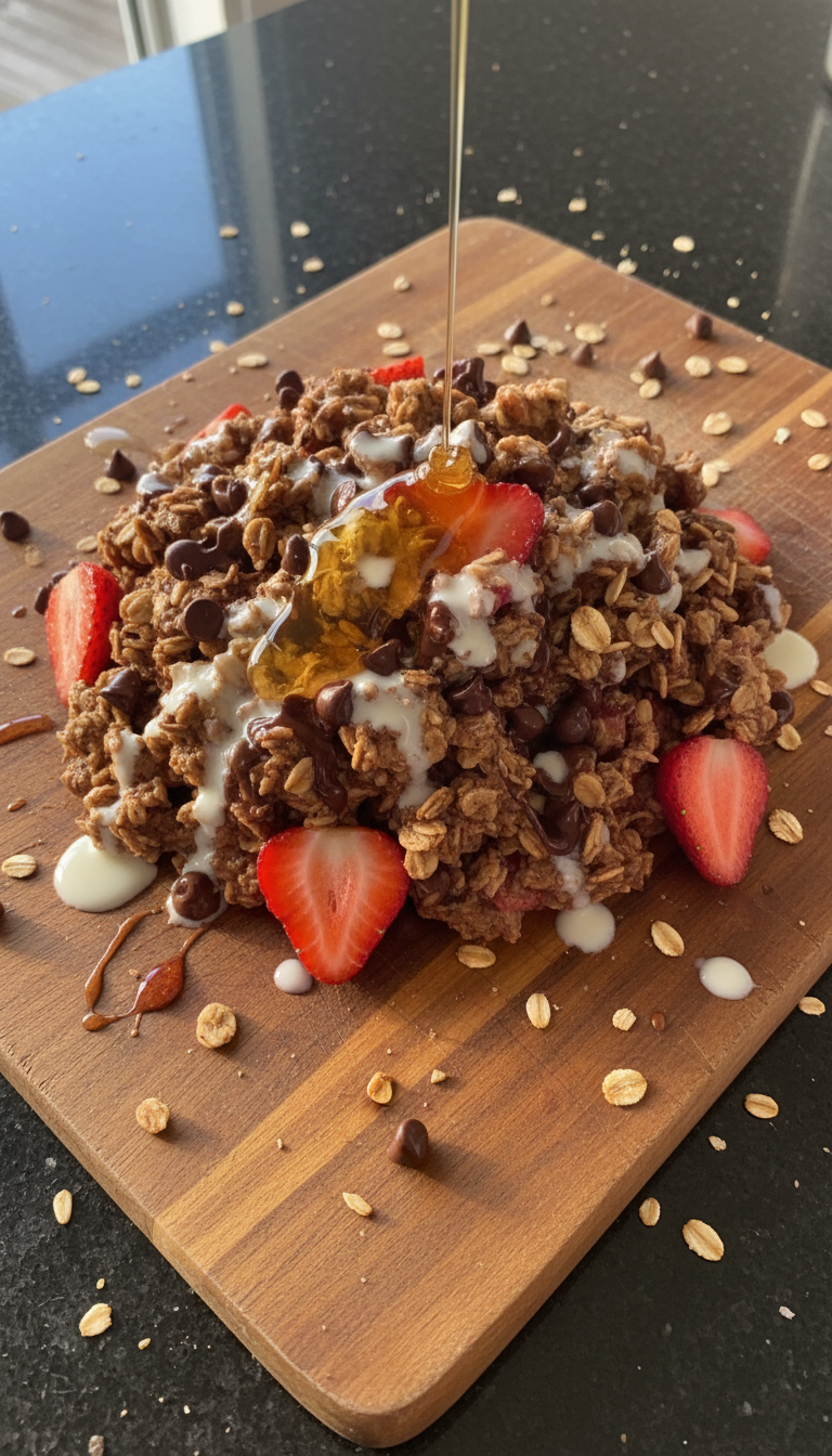Chocolate Chip Strawberry Oats