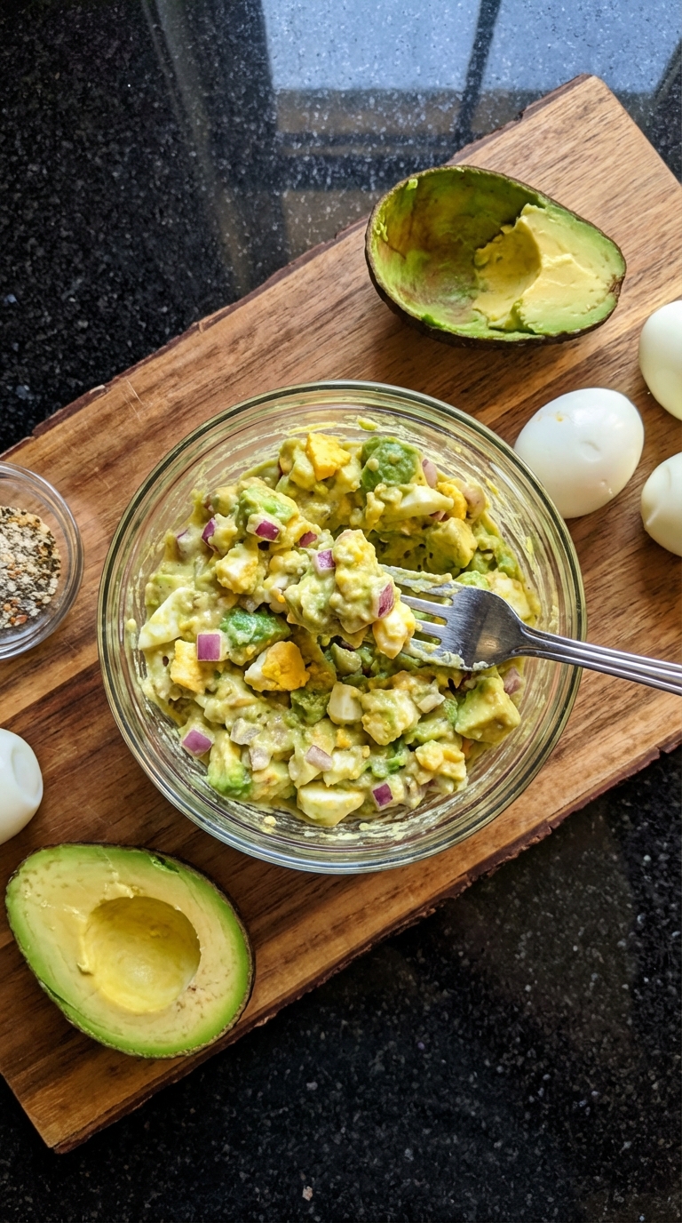 Keto Avocado Egg Salad