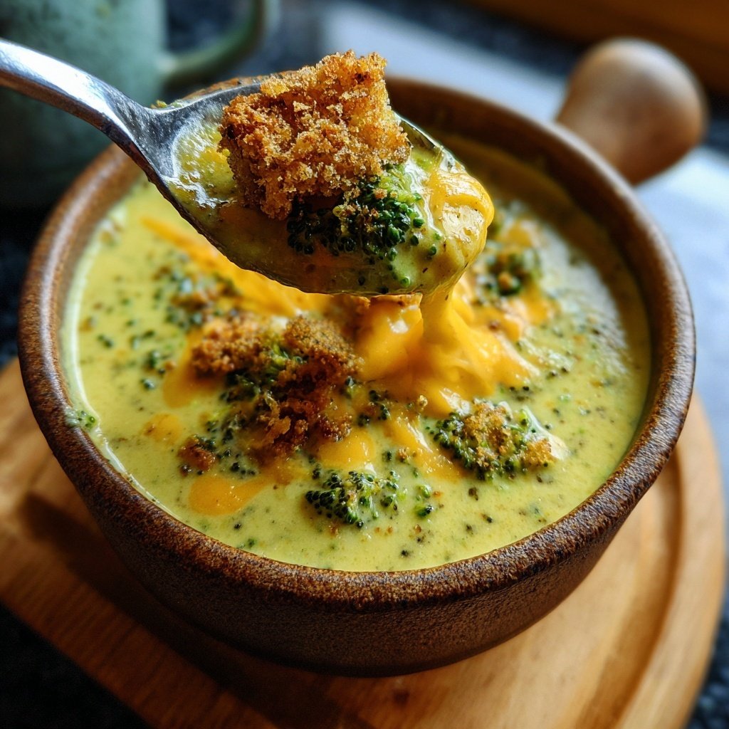 Broccoli Cheddar Soup Creamy Comfort