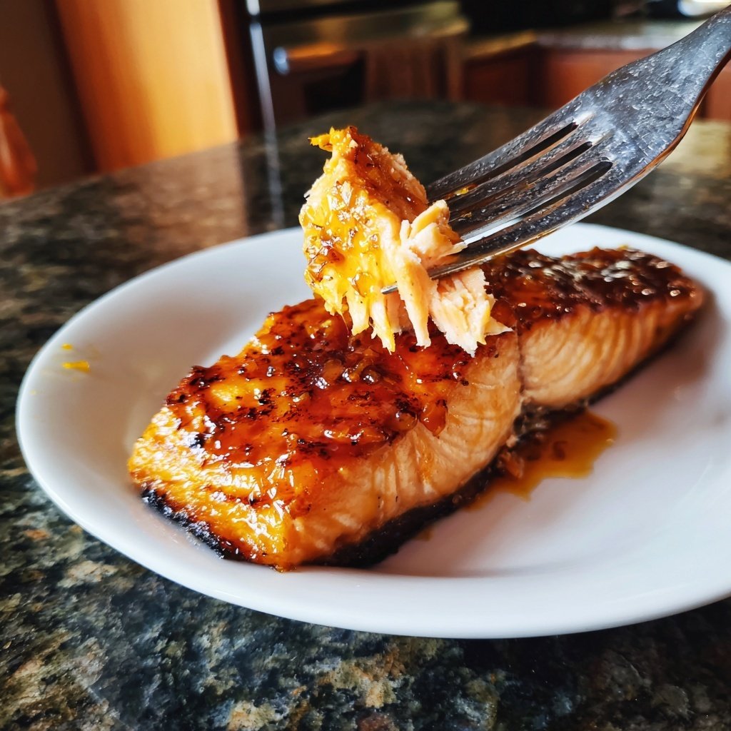 Citrus Glazed Salmon Fillet