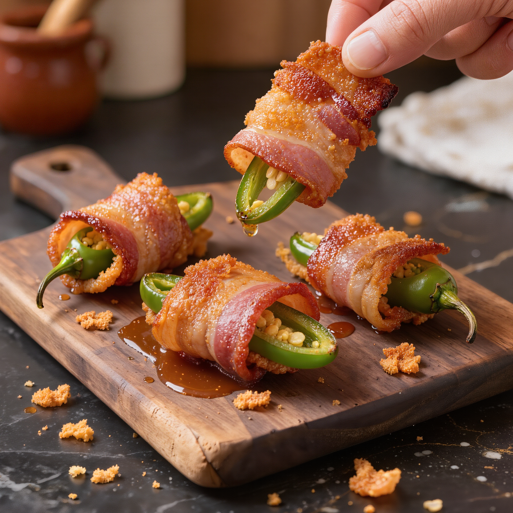 Crispy Jalapeno Bacon Bites