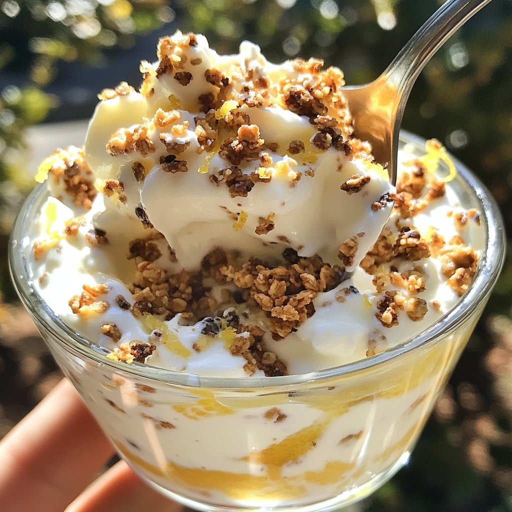 Meyer Lemon Yogurt Parfait