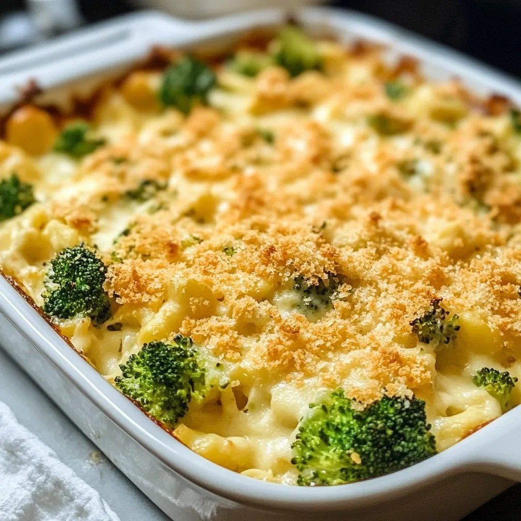 Easy Broccoli Cheese Casserole With Ritz Crackers