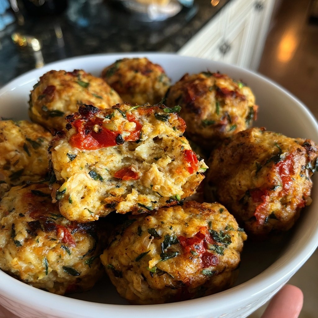 Zucchini Turkey Meatballs Skillet
