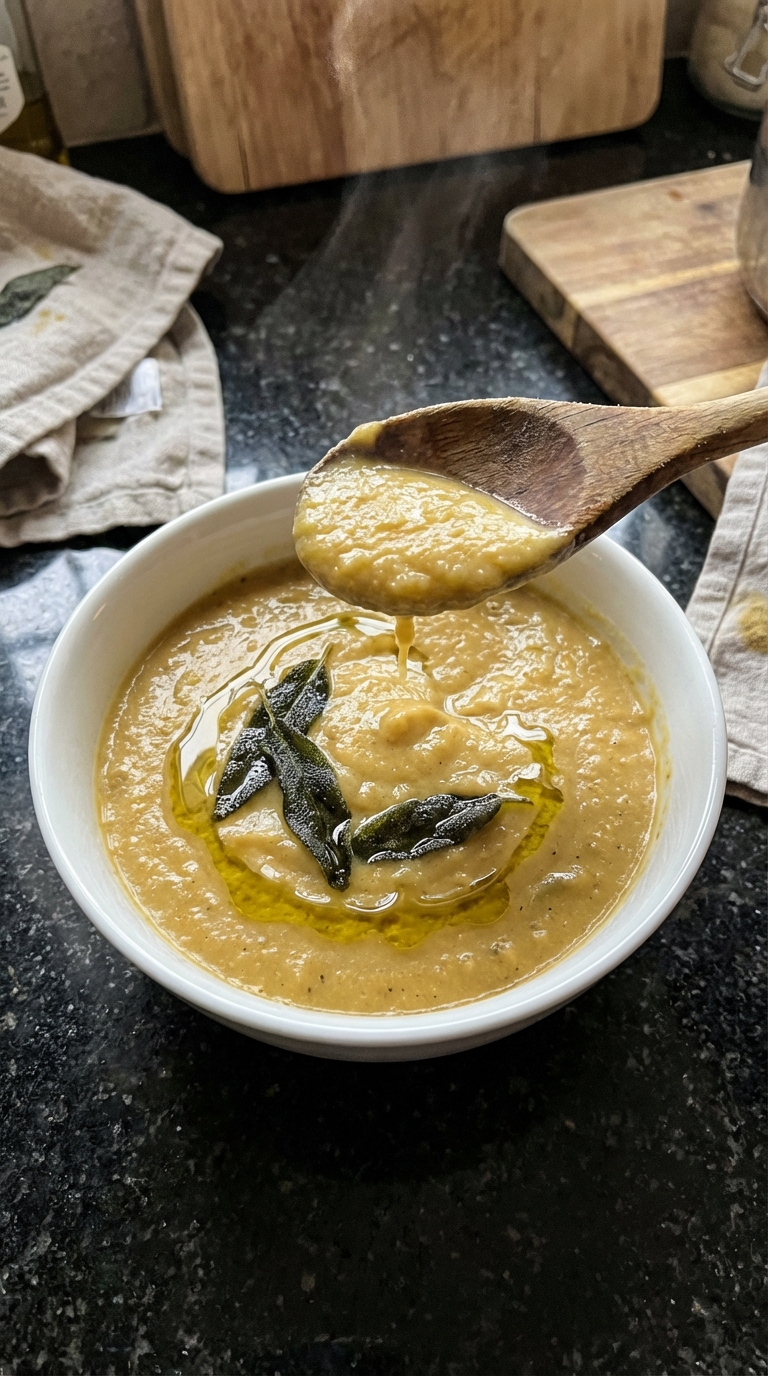 Pumpkin and Sage Soup