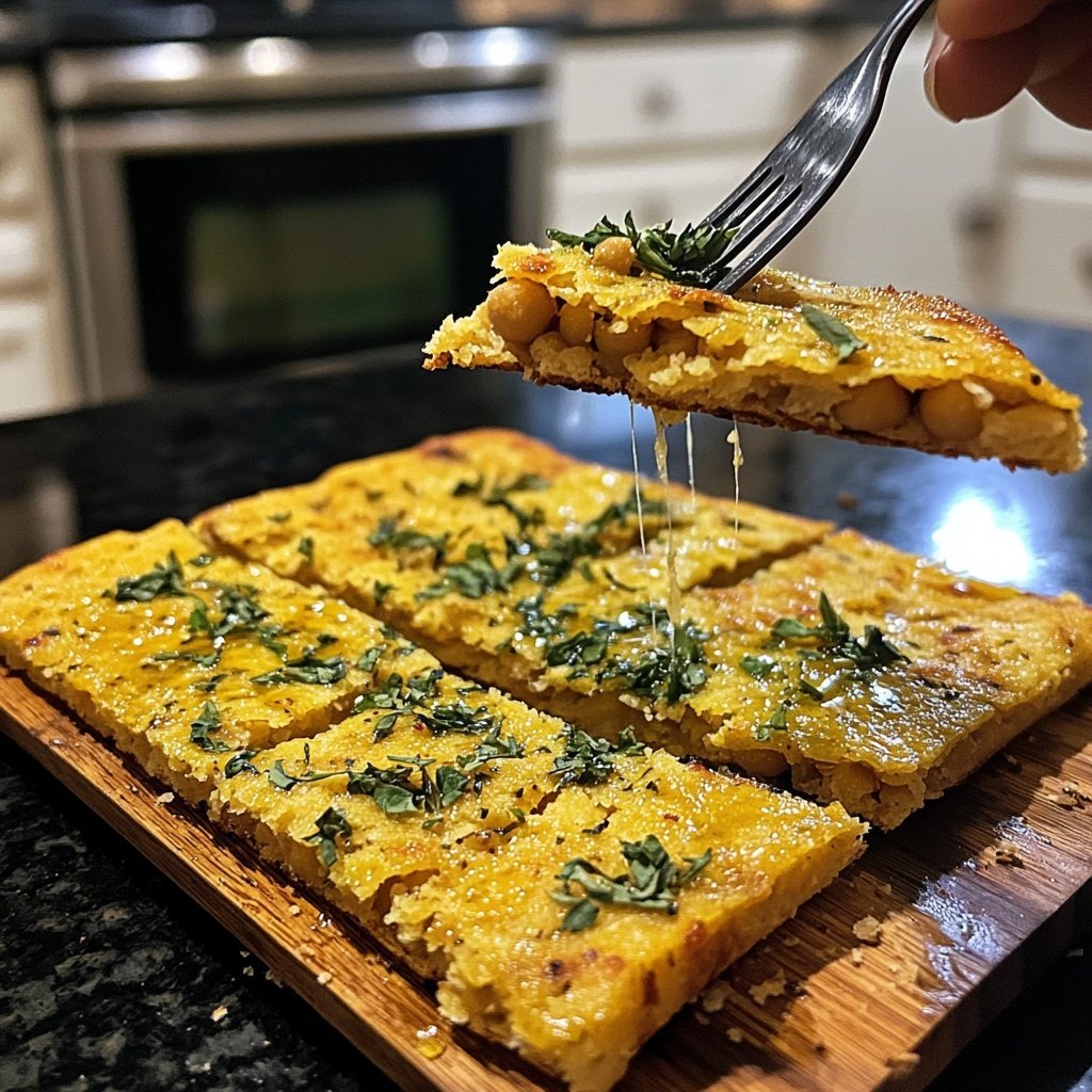Socca Chickpea Flatbread