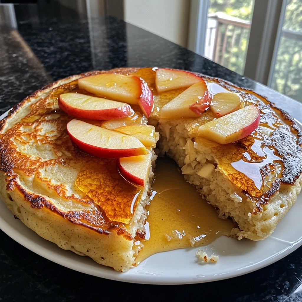 Apple Yogurt Pancakes