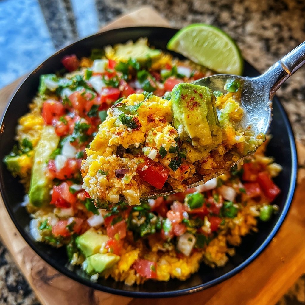 Cauliflower Rice Burrito Bowl