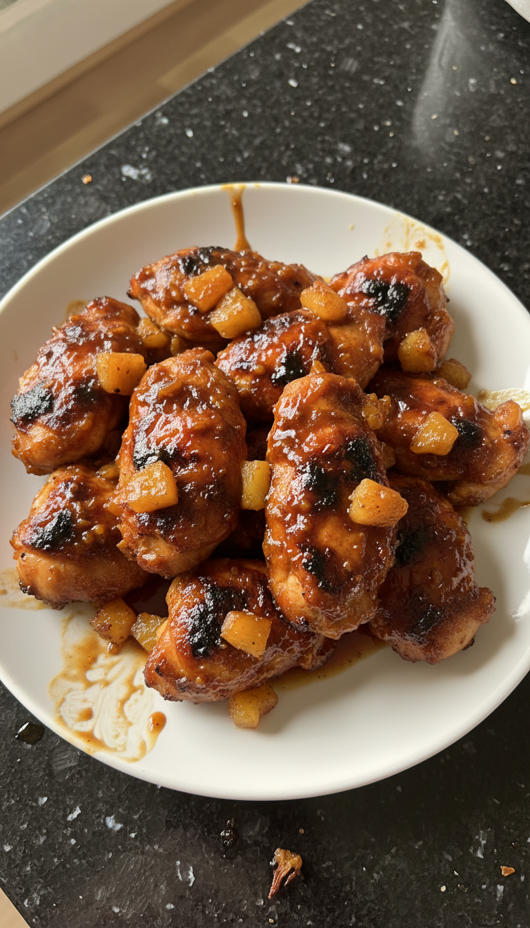 Sticky Pineapple BBQ Chicken
