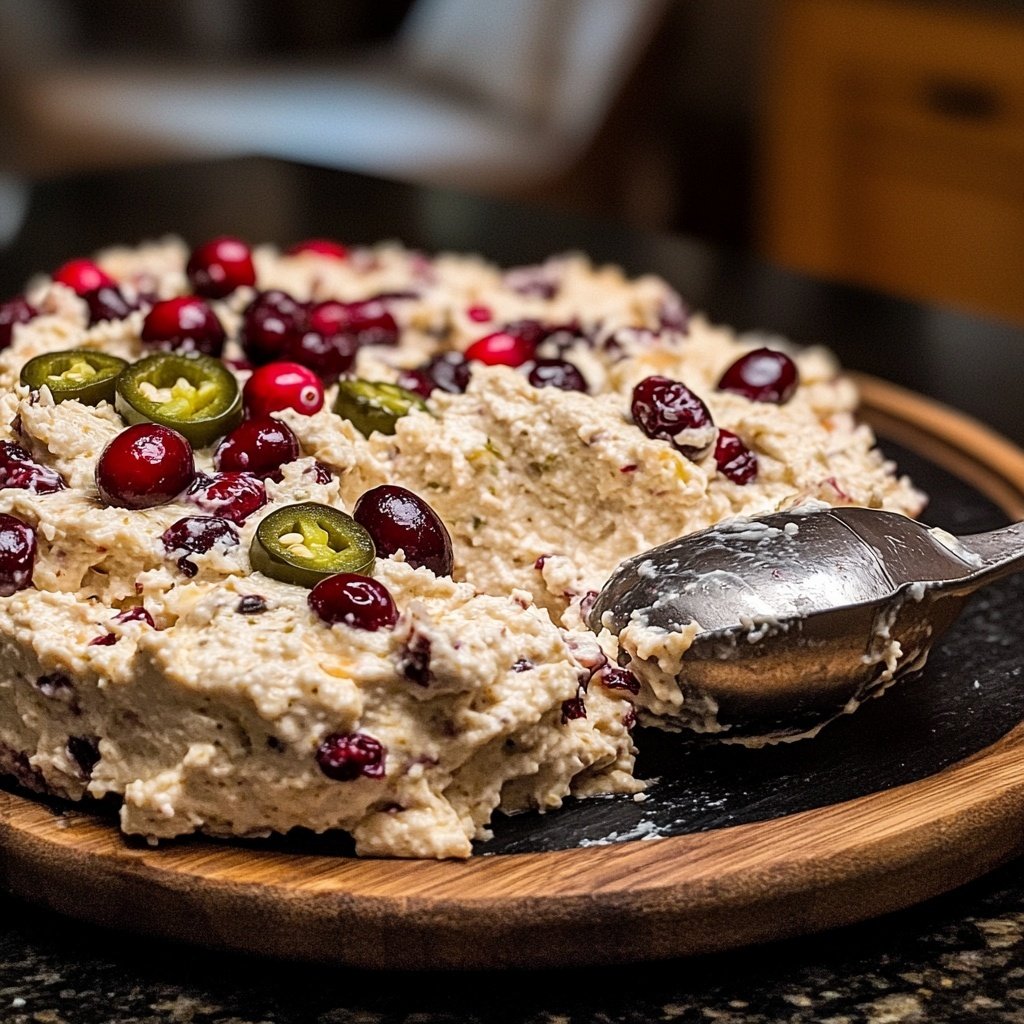 Quick Cranberry Jalapeno Dip