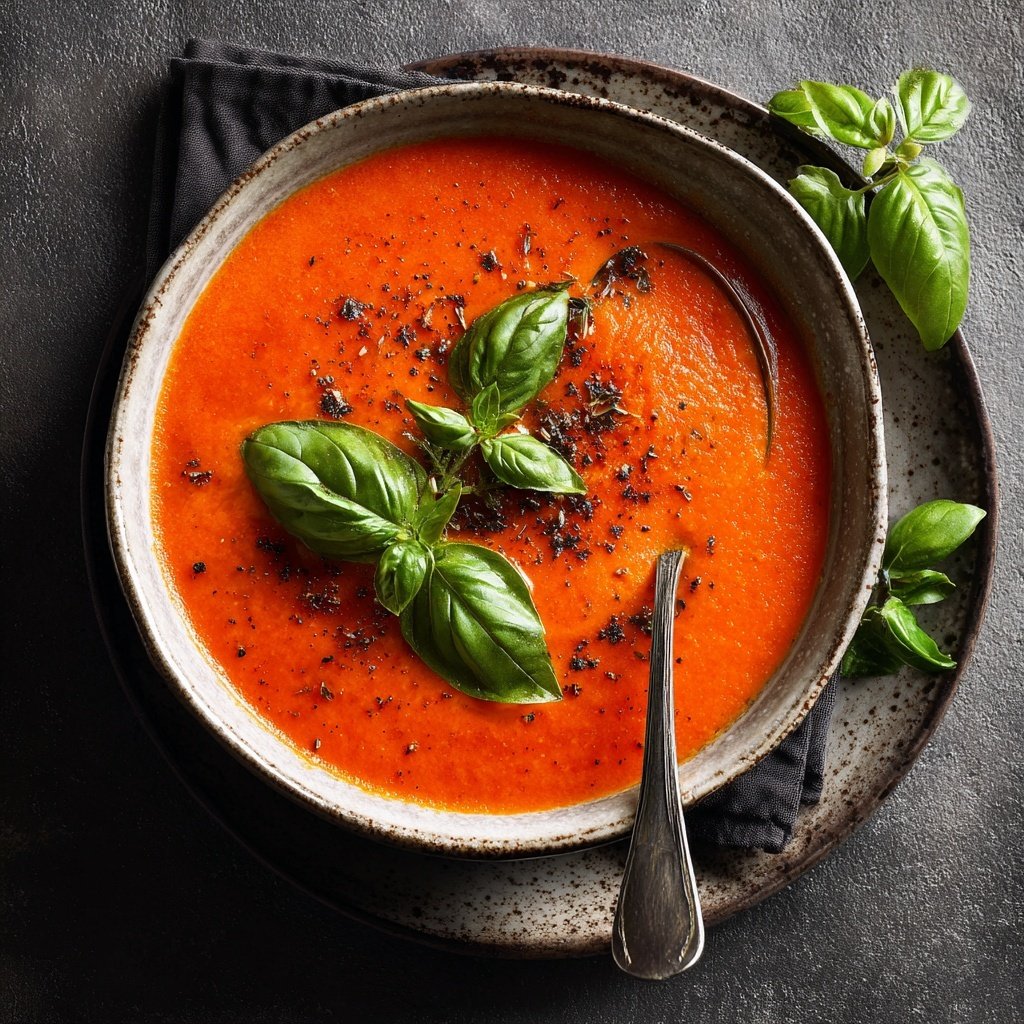 Creamy Tomato Basil Soup