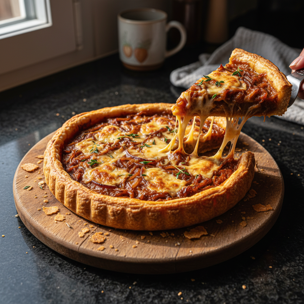 Sweet Caramelized Onion Tart