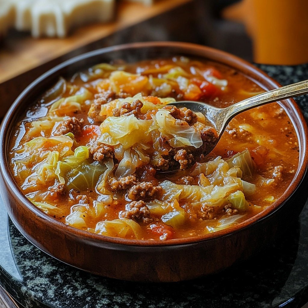 Unstuffed Cabbage Soup