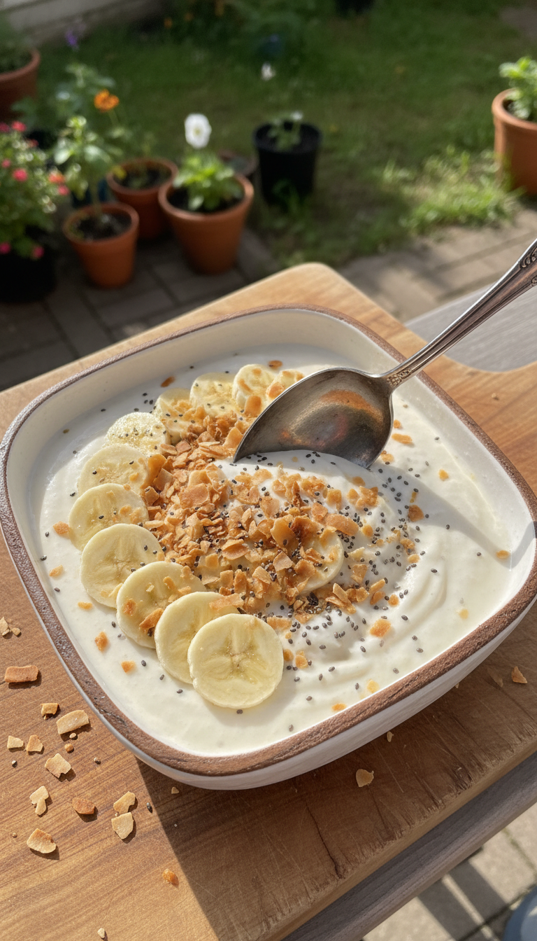 Coconut Vanilla Smoothie Bowl