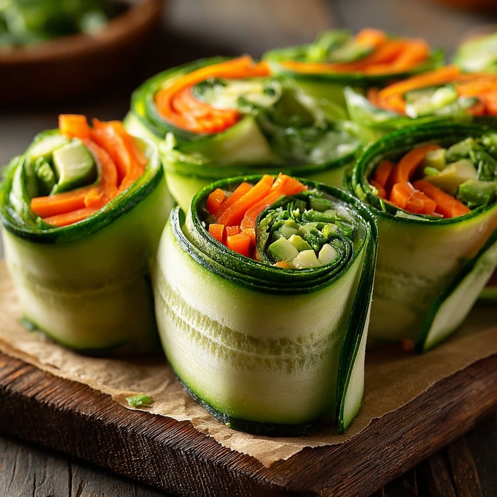 Vegetable Sushi Rolls Roll-Up