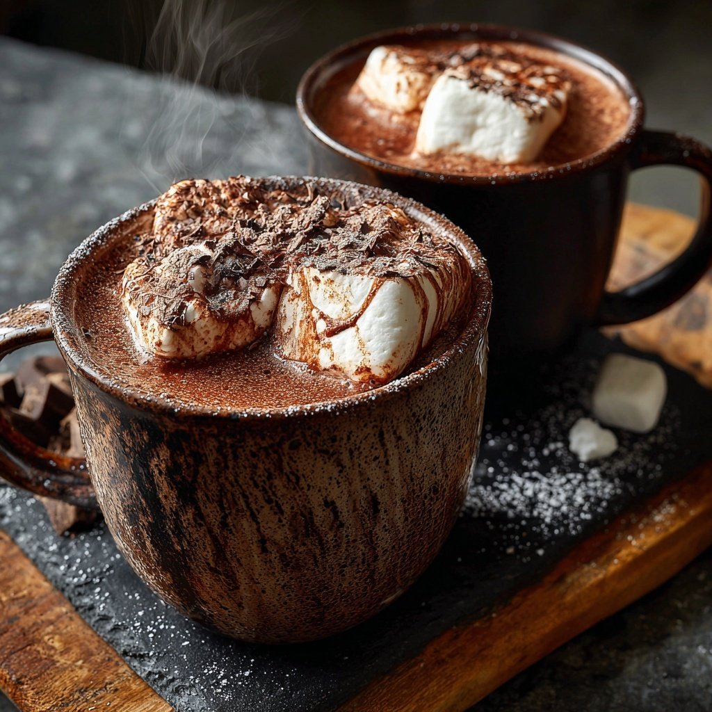 Simple Hot Cocoa Marshmallow Topping