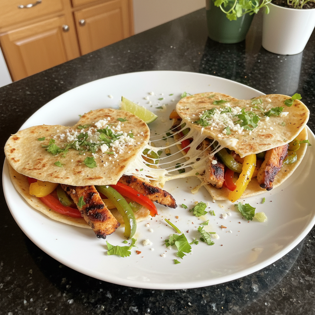 Charming Valentine's Day Fajitas