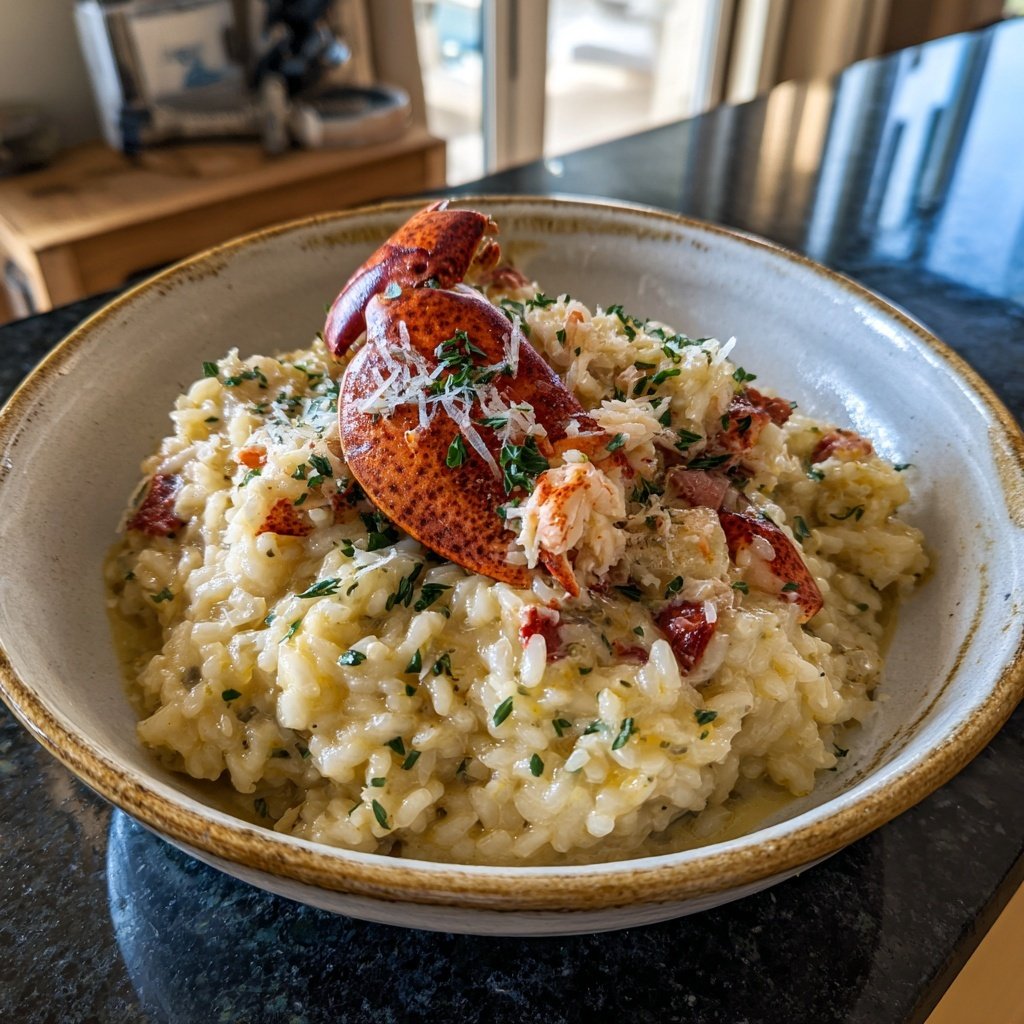 Elegant Lobster Risotto for Two
