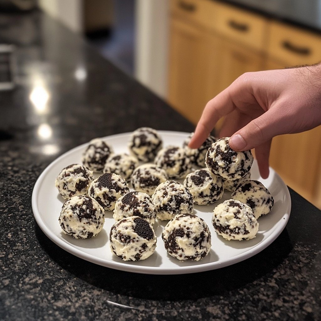 Christmas Unsweetened Oreo Balls