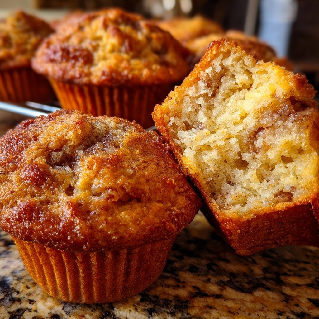 Banana Cinnamon Muffins
